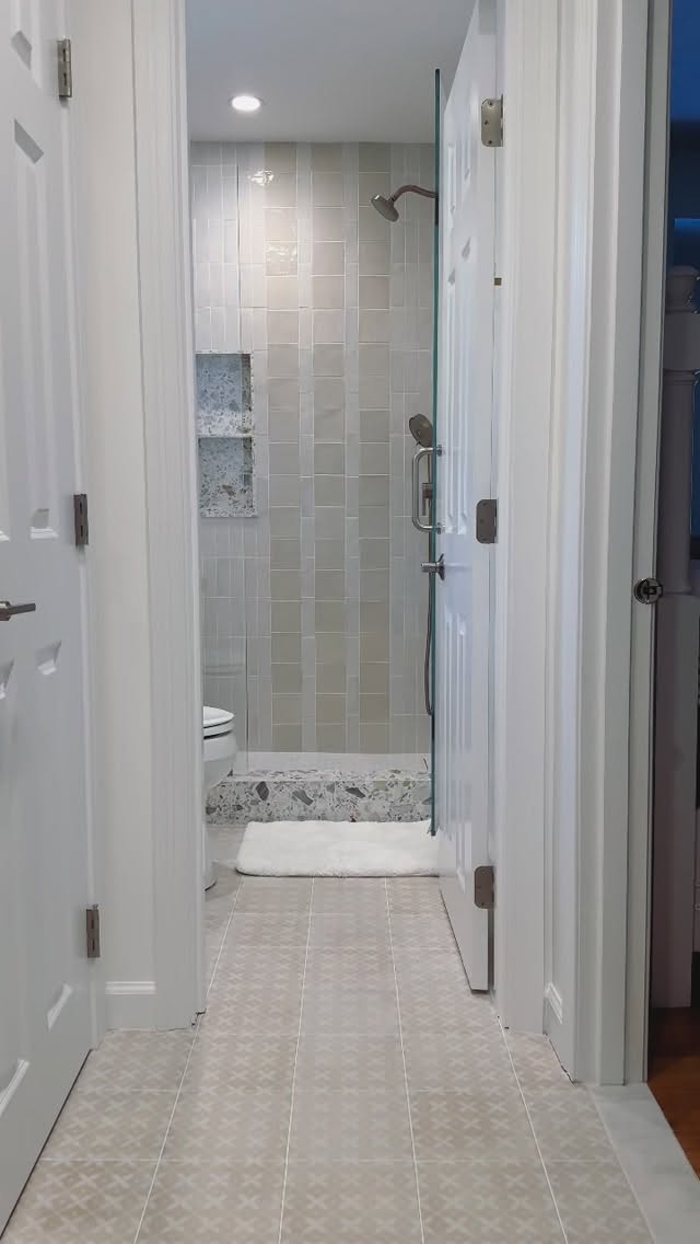 Sometimes, a challenging design is just what us tradies need to feel alive. As i | Batista Tile Cape Cod